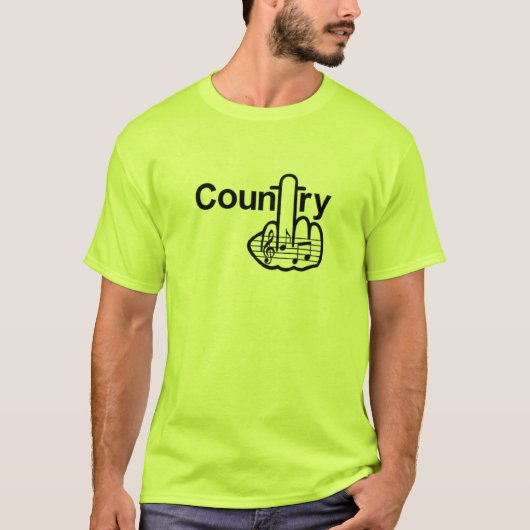 T - Shirt Land Gedreht (Vorderseite)