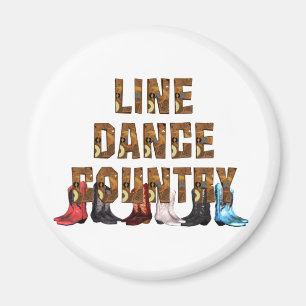 T-SHIRT Land-Linie Tanz Magnet