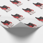 T-SHIRT Land-Stiefel Geschenkpapier (Ecke)