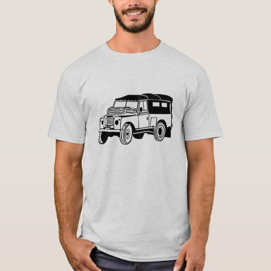 T-Shirt Landrover Series III (Vorderseite)