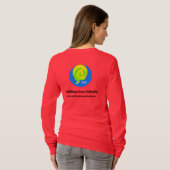 T - Shirt Langärmel - Rot (Schwarz voll)