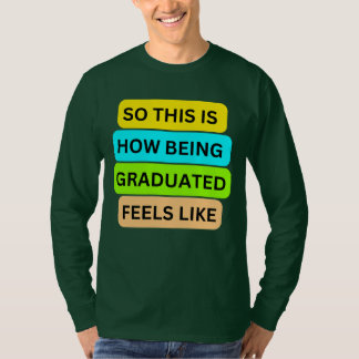 T - Shirt langärmelig grün SO_THIS_IS_HOW_BEING_GR
