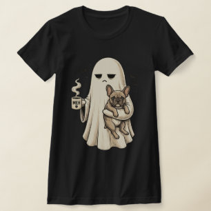 T-Shirt Langweilige Geist hält süßen französischen