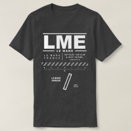 T - Shirt Le Mans Arnage Airport LME