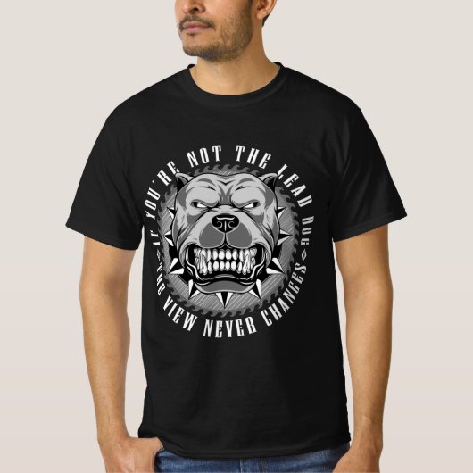 T - Shirt "LEAD DOG" (Vorderseite)