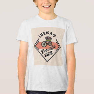 T-Shirt Leben Ist Eine Schöne Reise Tri-Blend Shirt