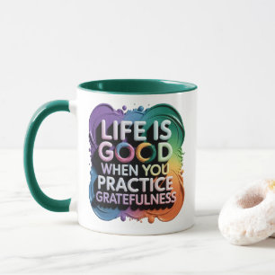 T - Shirt LEBEN IST GUT, WENN SERIEN....... Tasse