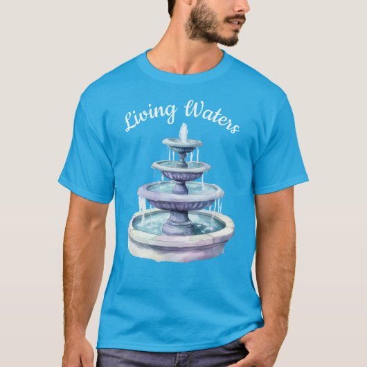 T - Shirt lebender Gewässer (Vorderseite)