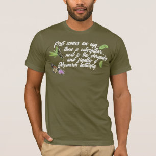 T-Shirt Lebenszyklus des Monarchfalters