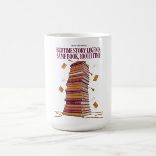 T-Shirt „Legende der Gutenachtgeschichte, dasselbe Kaffeetasse