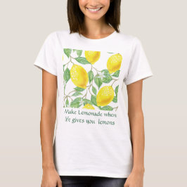T - Shirt Lemonade/Zitronenrezeptur