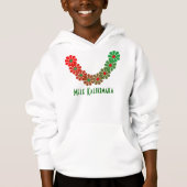 T - Shirt-Leu Mele Kalikimaka frohe Hoodie (Vorderseite)