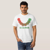 T - Shirt-Leu Mele Kalikimaka frohe T-Shirt (Vorne ganz)