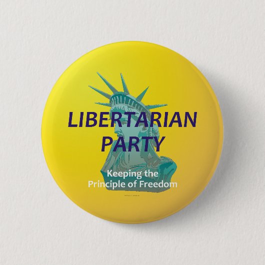 T-SHIRT Liberalist Button (Vorderseite)