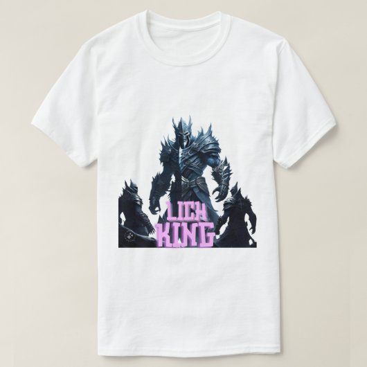 T - Shirt lich King (Design vorne)