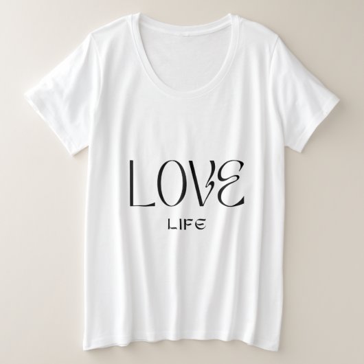T - SHIRT - LIEBE (Design vorne)