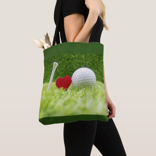 T-Shirt Liebe Golfball I Liebe Golf Tasche (Von Nahem)