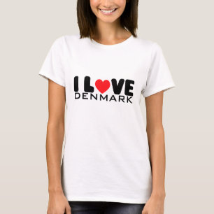 T - Shirt Liebe I Dänemarks