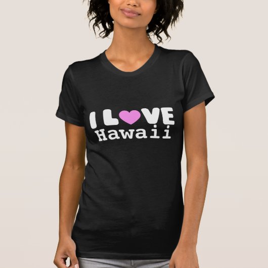 T - Shirt Liebe I Hawaiis | (Vorderseite)