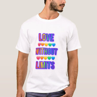 T-Shirt Liebe ohne Grenzen.  Valentinstag 💕 