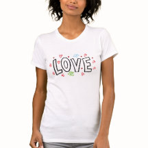 T - Shirt Liebe und Herz