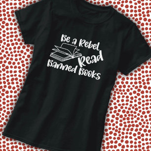 T-Shirt Liesst Verbotene Bücher