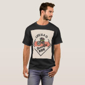 T-Shirt Life Is A Beautiful Ride (Vorne ganz)