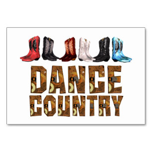 T-SHIRT Line Dance Country Tischnummer