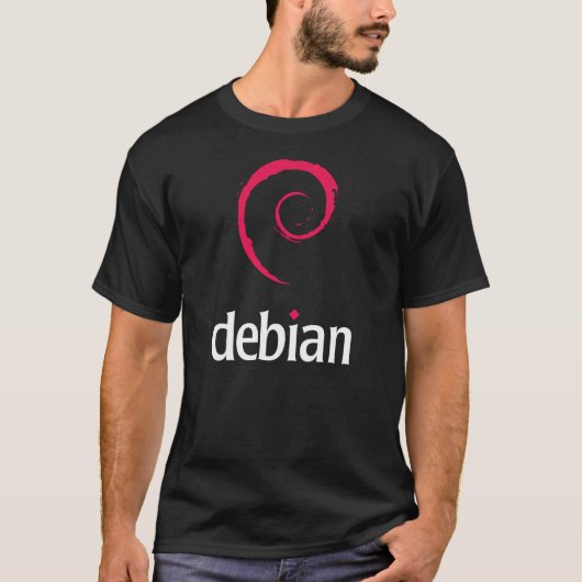 T-Shirt Linuxs Debian (Vorderseite)
