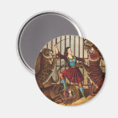 T-SHIRT Lion Queen Magnet (Vorderseite/Rückseite)