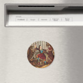 T-SHIRT Lion Queen Magnet (In Situ (Geschirrspüler))