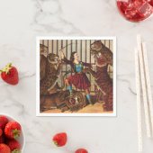 T-SHIRT Lion Queen Serviette (Beispiel)