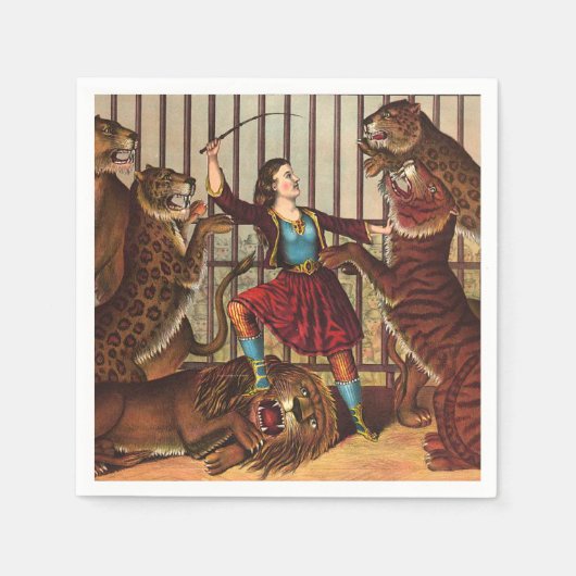 T-SHIRT Lion Queen Serviette (Vorderseite)