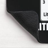 T-Shirt Lithium-Elemente für das Bewusstsein für p Mousepad (Ecke)