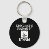 T-Shirt Lithium-Elemente für das Bewusstsein für p Schlüsselanhänger (Vorderseite)