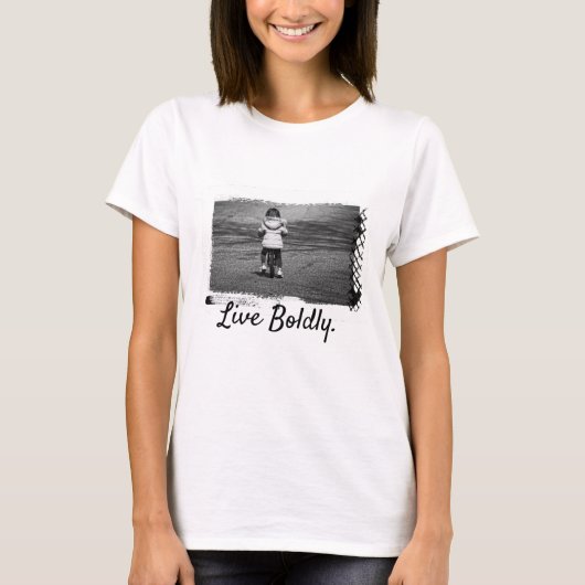 T - Shirt "Live Bolly" (Vorderseite)