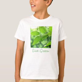 T - Shirt "Live Green" Kids