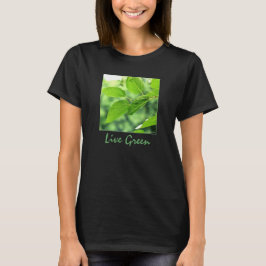 T - Shirt "Live Green" Ladys