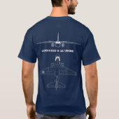 T - Shirt LOCKHEED S-3A-VIERUNG (Rückseite)