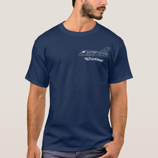 T - Shirt LOCKHEED S-3A-VIERUNG (Vorderseite)