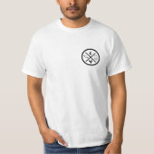 T-shirt logo et alien skateur (Vorderseite)