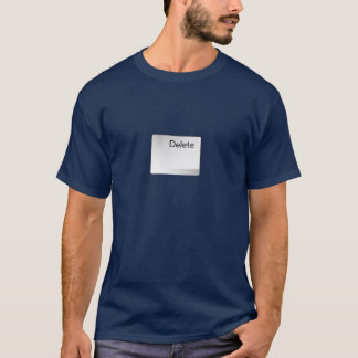 T - Shirt-Löschungsknopf T-Shirt