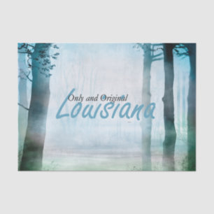 T-SHIRT Louisiana Seidenpapier