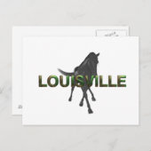 T-Shirt Louisville Postkarte (Vorne/Hinten)