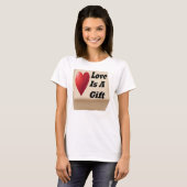 T - Shirt Lovre ist ein Geschenk (Vorne ganz)