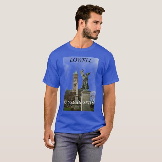 T - SHIRT LOWELLS MASSACHUSETTS (Vorne ganz)