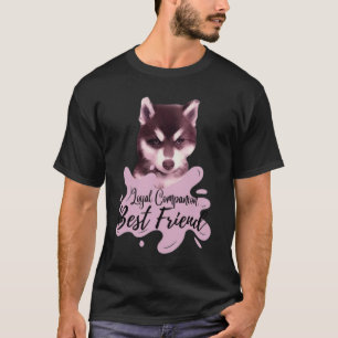 T - Shirt Loyal Begleiter beste Freundin