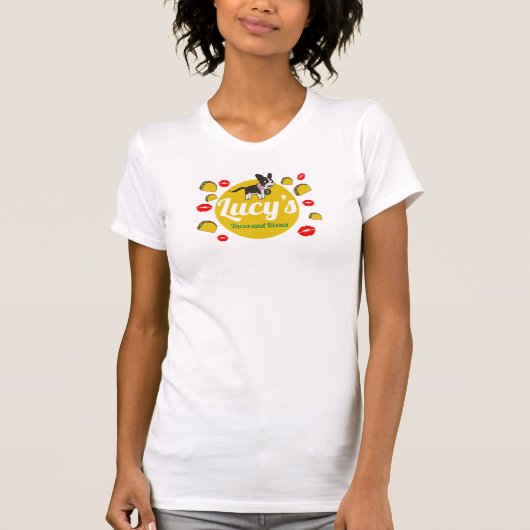 T - Shirt Lucy's Tacos and Kisses - Frauen (Vorderseite)