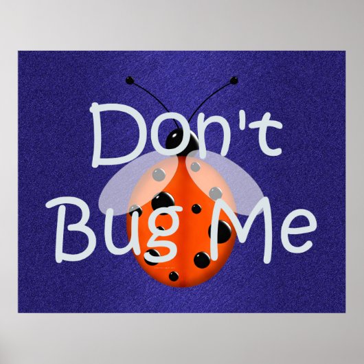 T-SHIRT macht mir nichts aus Poster (Vorne)