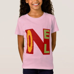 T-Shirt Mädchen rosa Feinjersey DESIGN WEIHNACHTE